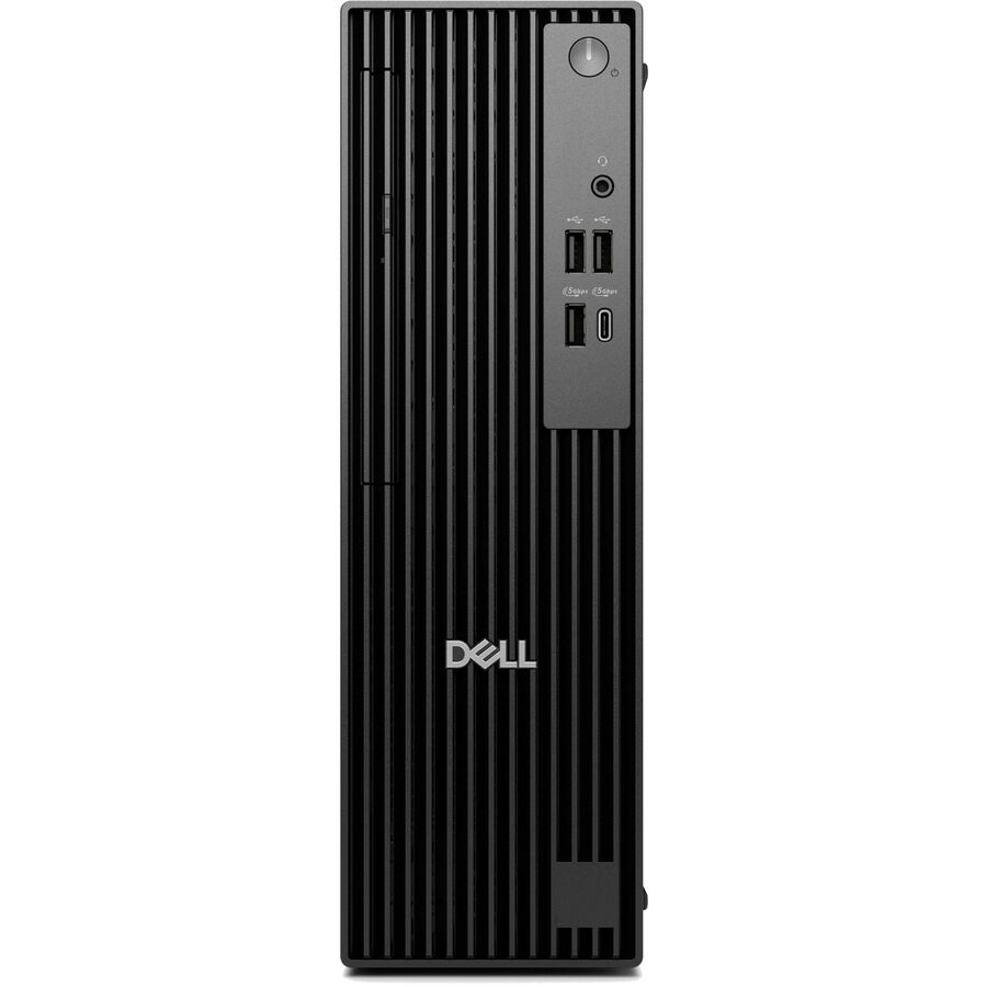 Dell Pro QCS1250 Desktop Computer - Intel Core Ultra 5 235 - vPro Technology - 16 GB - 512 GB SSD - Slim PC - Standard Black