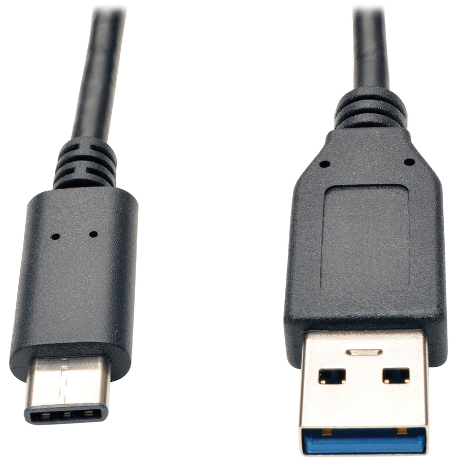 Eaton Tripp Lite Series USB-C to USB-A Cable (M/M), USB 3.2 Gen 2 (10 Gbps), Thunderbolt 3 Compatible, 3 ft. (0.91 m)