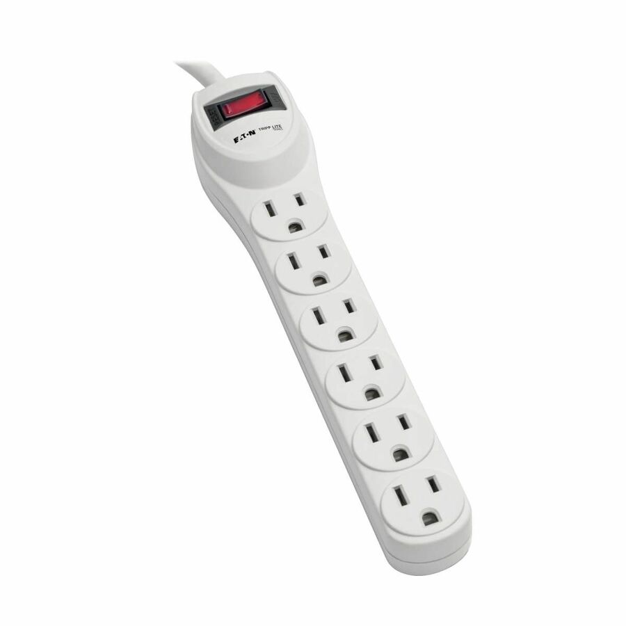 Eaton Tripp Lite Series Protect It! 6-Outlet Home Computer Surge Protector, 2 ft. (0.61 m) Cord, 180 Joules