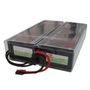 Tripp Lite by Eaton 2U UPS Replacement Battery Cartridge 48VDC for select SmartPro UPS Systems 1 set of 4
