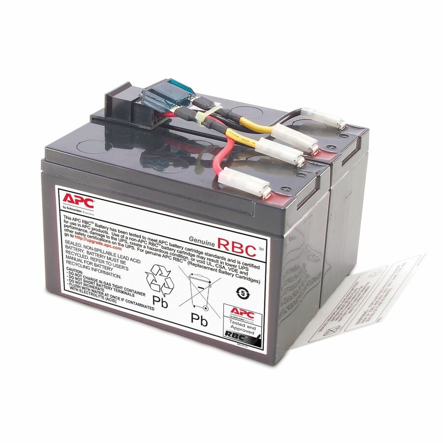 APC Replacement Battery Cartridge for Smart-UPS Line Interactive, 24V 7Ah lead-acid battery, 2-year repair or replace warranty
