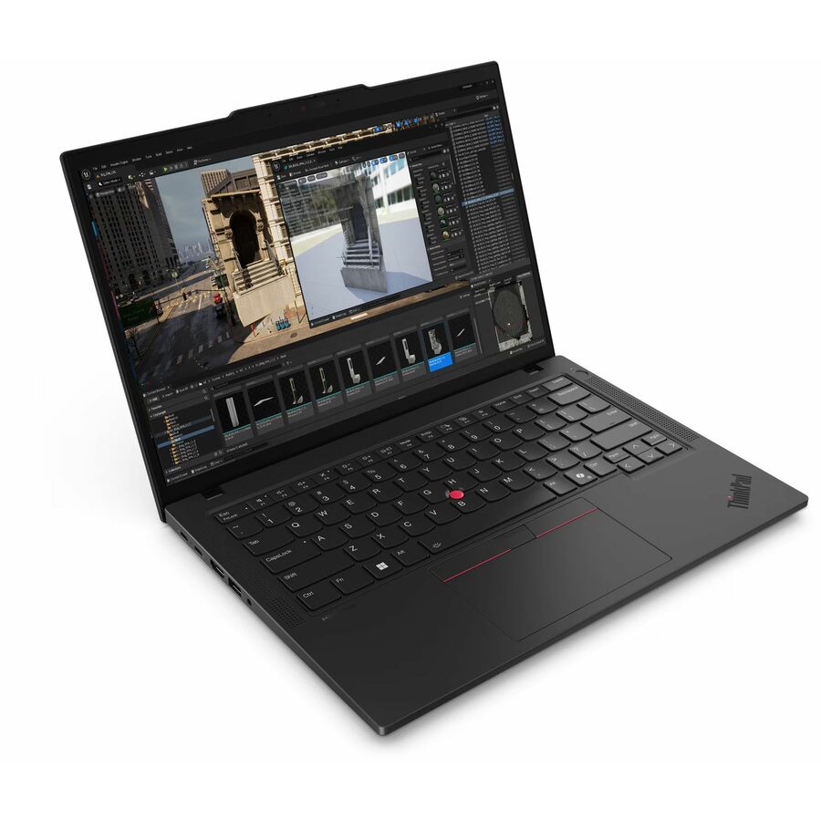 Lenovo ThinkPad P14s Gen 5 21ME0019US 14" Mobile Workstation - WUXGA - AMD Ryzen 7 PRO 8840HS - 16 GB - 512 GB SSD - English Keyboard - Black
