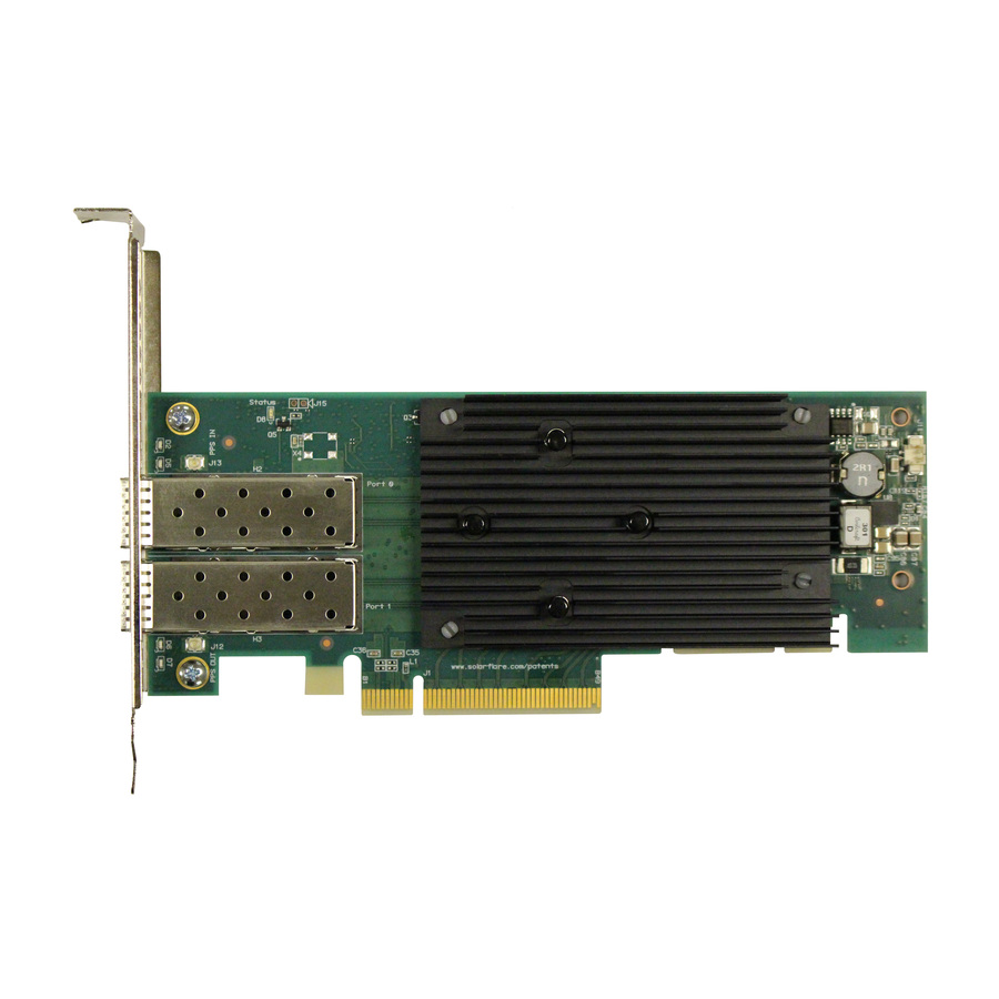 Solarflare XtremeScale X2522 25Gigabit Ethernet Card