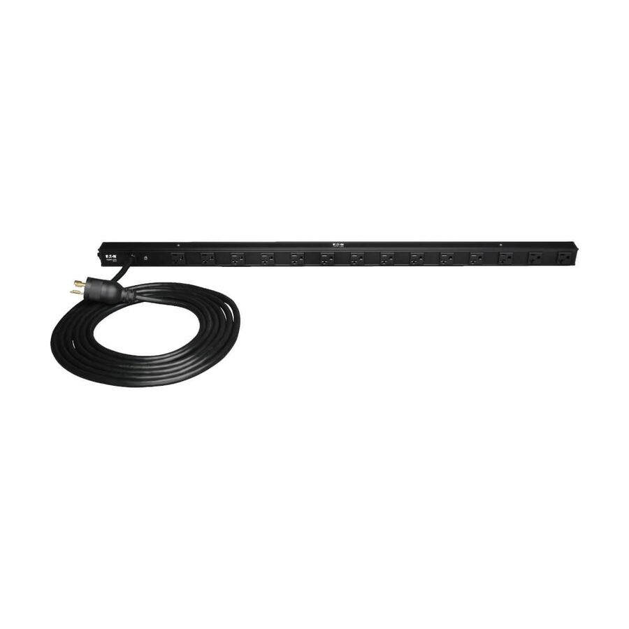 Tripp Lite by Eaton PDU 1.9kW Single-Phase 120V Basic PDU 14 NEMA 5-15/20R Outlets NEMA L5-20P Input with 5-20P Adapter 15 ft. (4.57 m) Cord 0U Vertical