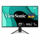 ViewSonic VX2470-MHD 24 Inch 1080p Monitor, IPS Display with 120Hz and Variable Refresh Rate for Ultimate Home Entertainment, Eye Care Technology, HDMI, and DisplayPort Inputs
