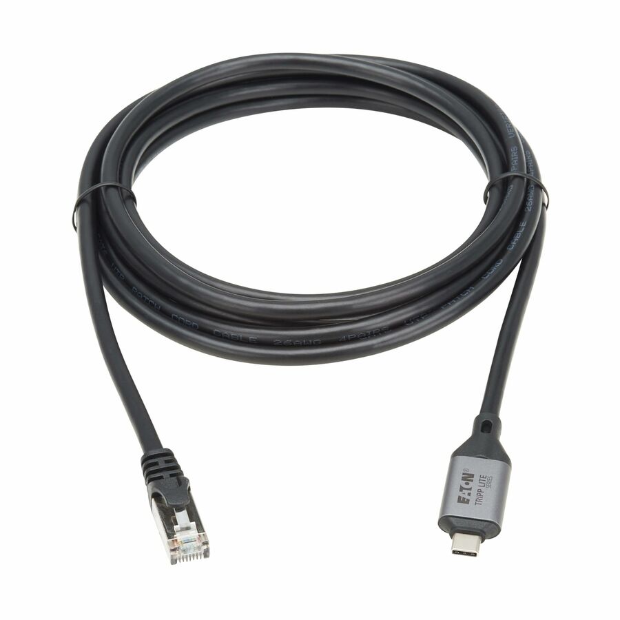 Eaton Tripp Lite Series USB-C to RJ45 Gigabit Ethernet Cable (M/M) - USB 3.2 Gen 1, 5 m (16.5 ft.)