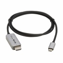 Eaton Tripp Lite Series USB-C to HDMI Active Adapter Cable (M/M) - 8K 60 Hz, 4K 144 Hz, HDR, 4:4:4, HDCP 2.3, Black, 3 ft. (0.9 m)