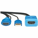 Eaton Tripp Lite Series HDMI Extension Cable with Active Signal Booster/Repeater (M/F), 8K 60 Hz, HDR, 4:4:4, HDCP 2.3, 10 ft. (3.1 m)