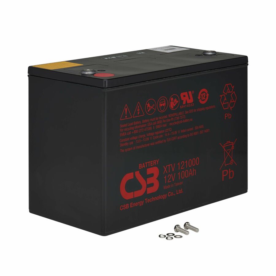Eaton Tripp Lite Series External 12V DC 100AH Battery Module for 120V AC Extreme Temperature Network UPS, TAA