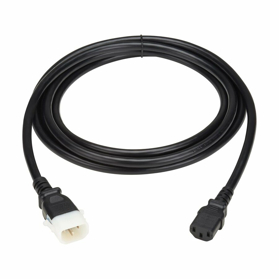 Eaton Tripp Lite Series PDU Power Cord, C13 to P-Lock C14 - Heavy-Duty, 15A, 250V, 14 AWG, 6 ft. (1.8 m), Black