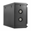 Eaton Tripp Lite Series SmartRack 6U Low-Profile Side-Mount Wall-Mount Mini Rack Enclosure, Black