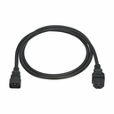 Eaton Tripp Lite Series Power Cord, C14 to C21 - Heavy-Duty, 15A, 250V, 14 AWG, 5 ft. (1.5 m), Black