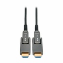 Eaton Tripp Lite Series 8K HDMI Fiber Active Optical Cable (AOC) with Detachable Connectors (M/M) - 8K UHD @ 60 Hz, HDR, HDCP 2.3, Black, 30 m (98 ft.)