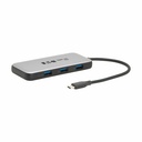 Eaton Tripp Lite Series USB-C Multiport Adapter - 4K 60 Hz HDMI, USB 3.2 Gen 2 Hub Ports, 100W PD Charging, HDR, HDCP 2.2