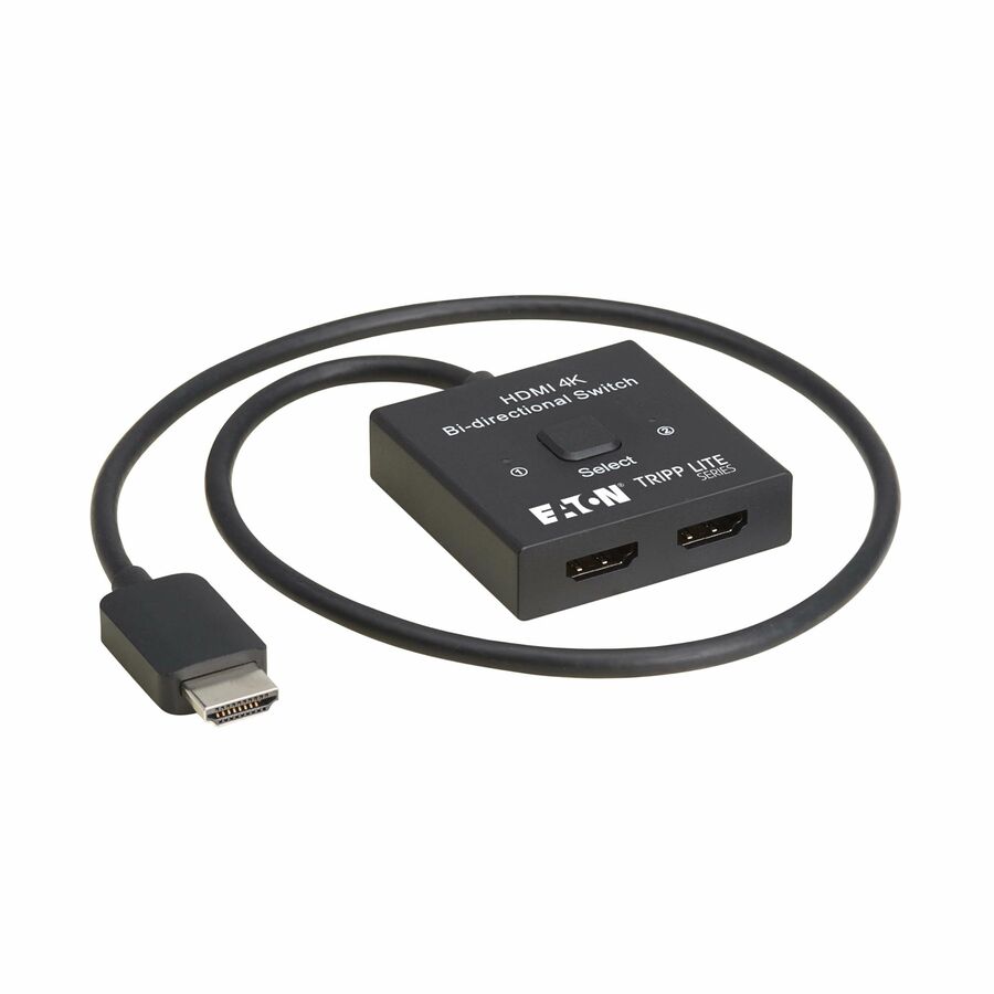 Eaton Tripp Lite Series 2x1 Bi-Directional HDMI Switch - 4K 60 Hz, HDR, HDCP Passthrough