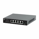 Eaton Tripp Lite Series 5-Port 2.5 Gbps Desktop Gigabit Ethernet Unmanaged Switch with PoE+ Pass-Through, 70W, Metal Enclosure, TAA