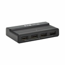 Eaton Tripp Lite Series 2x4 USB Peripheral Sharing Switch - USB 3.2 Gen 1 (5 Gbps), 2 USB-C Hosts, 4 USB-A Hub Ports