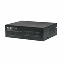 Eaton Tripp Lite Series 8-Port 10/100/1000 Mbps Desktop Gigabit Ethernet Unmanaged Switch with PoE+, 60W, Metal Enclosure