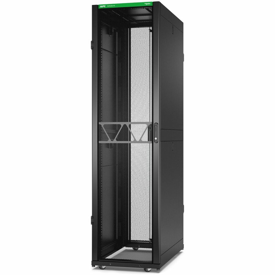 APC NetShelter SX Server Rack Gen 2, 48U, 2258H x 600W x 1070D mm, with Sides, Black [TAA]