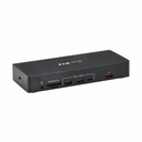 Eaton Tripp Lite Series USB-C Dock, Triple Display - 4K 60 Hz HDMI/DisplayPort, VGA, USB 3.2 Gen 2, USB Hub, Gigabit Ethernet, 100W PD Charging, Antibacterial