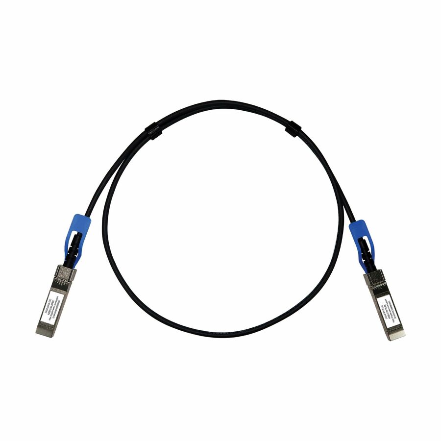 Tripp Lite by Eaton series SFP28 to SFP28 25GbE Passive Twinax Copper Cable (M/M), SFP-H25G-CU1M Compatible, Black, 1 m (3.3 ft.)