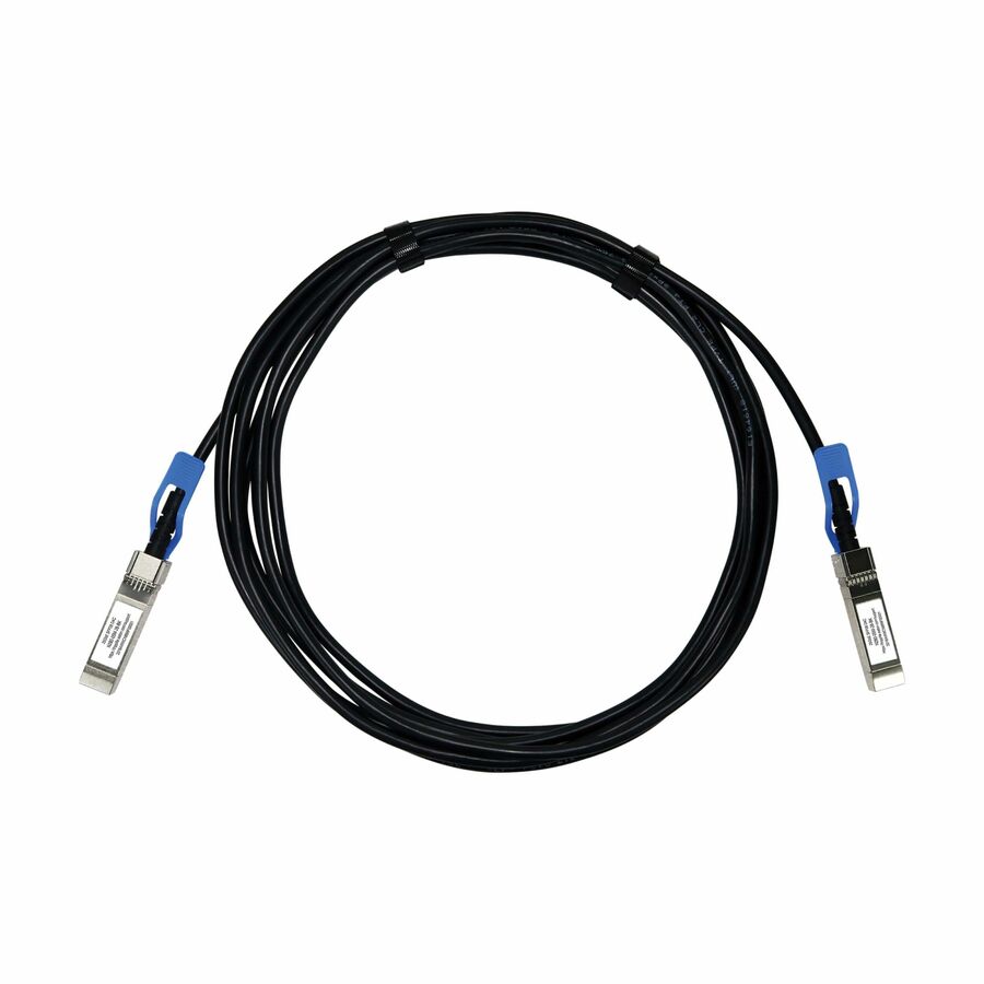 Tripp Lite by Eaton series SFP28 to SFP28 25GbE Passive Twinax Copper Cable (M/M), SFP-H25G-CU1M Compatible, Black, 5 m (16.4 ft.)