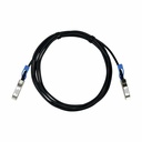 Tripp Lite by Eaton series SFP28 to SFP28 25GbE Passive Twinax Copper Cable (M/M), SFP-H25G-CU1M Compatible, Black, 5 m (16.4 ft.)