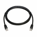 Eaton Tripp Lite Series Cat8 40G Snagless SSTP Ethernet Cable (RJ45 M/M), PoE, Black, 6 ft. (1.8 m)