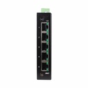Eaton Tripp Lite Series 5-Port Unmanaged Industrial Gigabit Ethernet Switch - 10/100/1000 Mbps, Ruggedized, -40° to 75°C, EIP QoS, DIN/Wall Mount, TAA