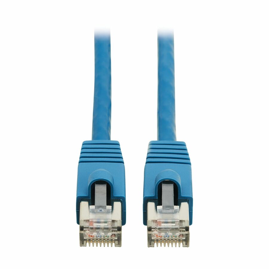 Eaton Tripp Lite Series Cat8 40G Snagless SSTP Ethernet Cable (RJ45 M/M), PoE, LSZH, Blue, 15 m (49.2 ft.)