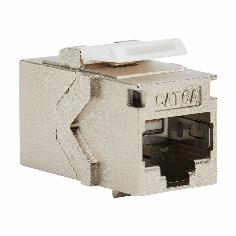 Eaton Tripp Lite Series Cat6a Shielded Snap-In Coupler (RJ45 F/F), TAA