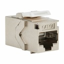 Eaton Tripp Lite Series Cat6a Shielded Snap-In Coupler (RJ45 F/F), TAA