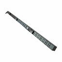 Eaton 12.6kW 200-240V 3-Phase IsoBreaker Managed PDU - Gigabit, 36 Outlets, IEC-309 60A Blue (3P+E) Input, LCD, 10 ft. (3 m) Cord, 0U, 70 in. (1.8 m) Height, TAA