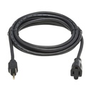 Eaton Tripp Lite Series Power Extension Cord, NEMA 5-15P to NEMA 5-15R - 13A, 120V, 16 AWG, 12 ft. (3.7 m), Black
