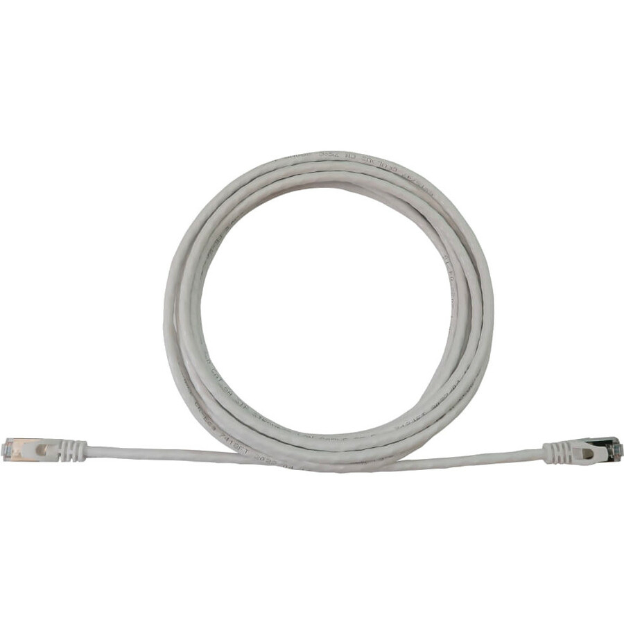 Eaton Tripp Lite Series Cat6a 10G Snagless Shielded Slim STP Ethernet Cable (RJ45 M/M), PoE, White, 25 ft. (7.6 m)