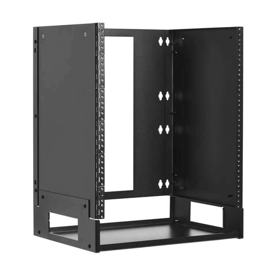 Eaton Tripp Lite Series 12U Wall-Mount Bracket with Shelf for Small Switches and Patch Panels, Hinged