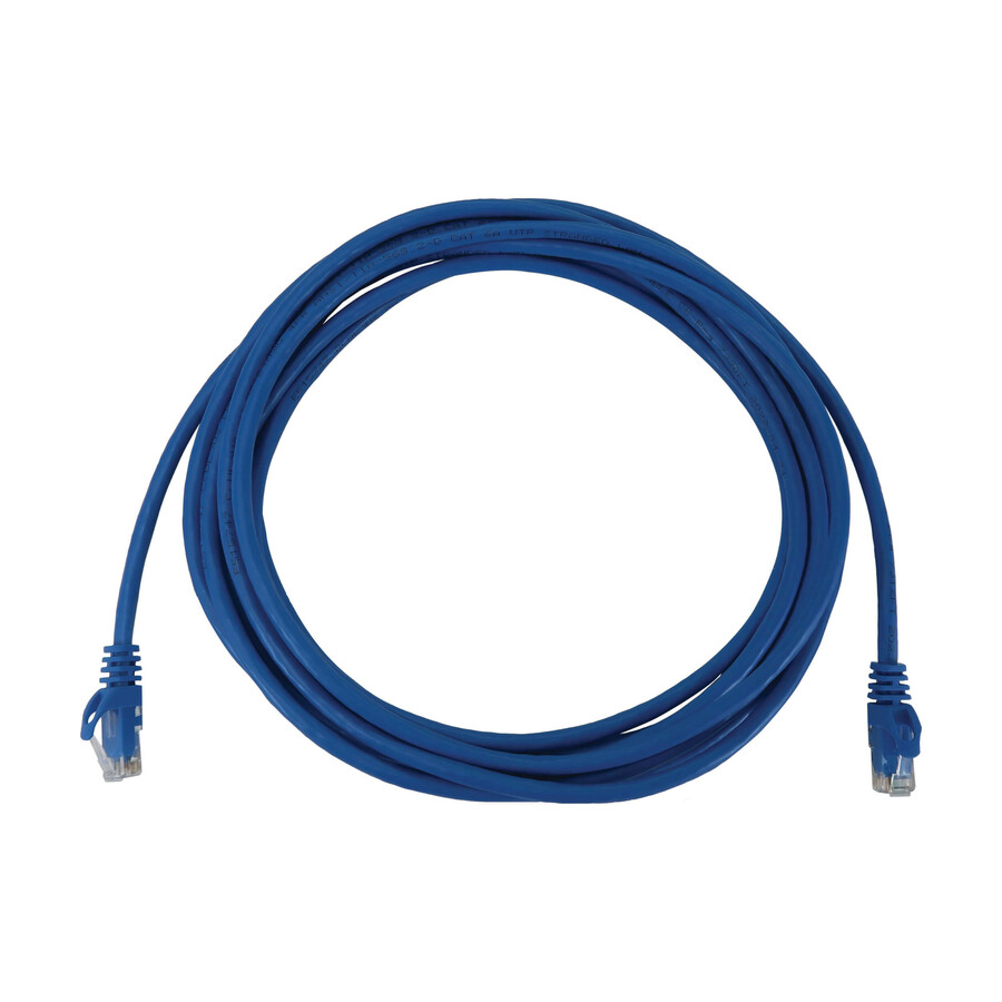 Eaton Tripp Lite Series Cat6a 10G Snagless Molded UTP Ethernet Cable (RJ45 M/M), PoE, Blue, 20 ft. (6.1 m)