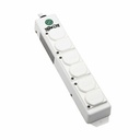 Eaton Tripp Lite Series Safe-IT UL 2930 Medical-Grade Power Strip for Patient Care Vicinity, 6 Hospital-Grade Outlets, Safety Covers, Antimicrobial, 6 ft. Cord, Dual Ground