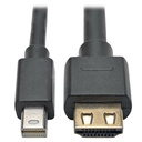 Tripp Lite by Eaton Mini DisplayPort 1.4 to HDMI Active Adapter Cable (M/M), 4K 60 Hz, 4:4:4, HDR, HDCP 2.2, 6 ft. (1.8 m)