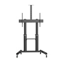 Eaton Tripp Lite Series Safe-IT Heavy-Duty Rolling Cart for 70" to 120" Displays, UL Certified, Antimicrobial Protection