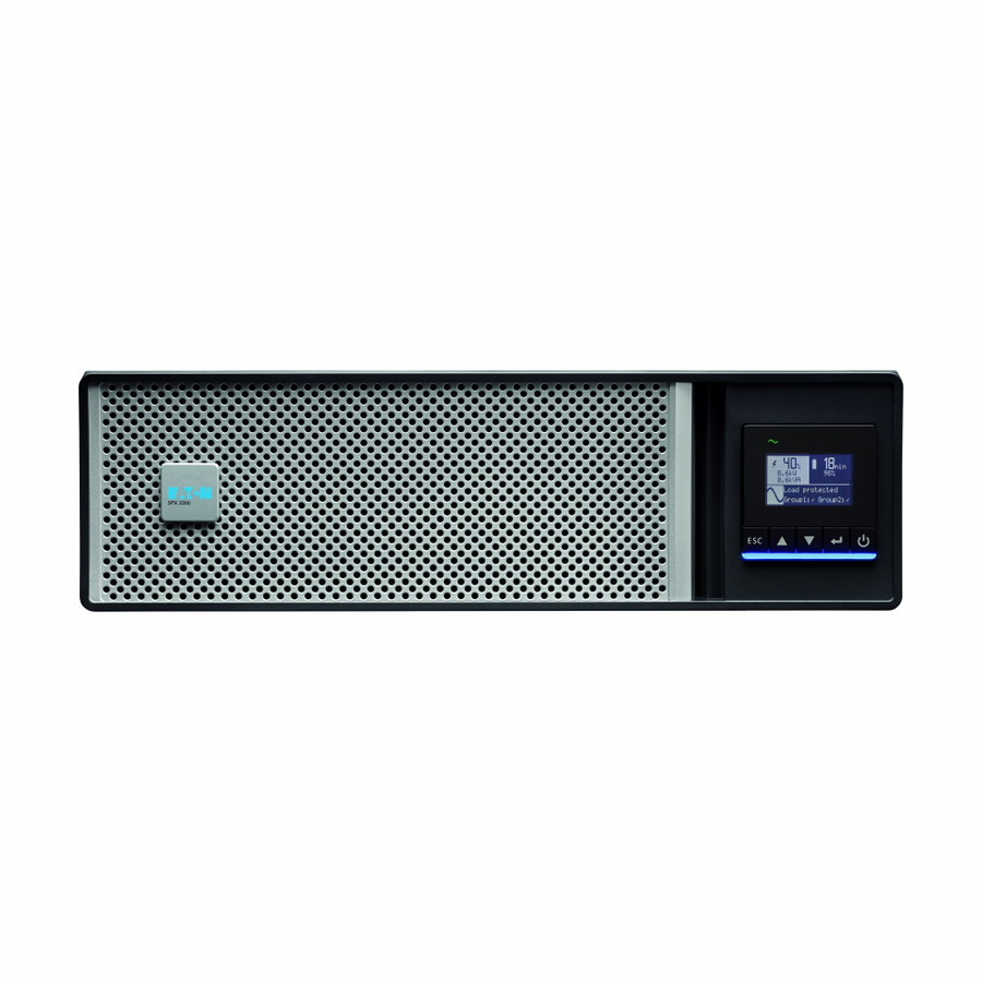 Eaton 5PX G2 1950VA 1950W 120V Line-Interactive UPS - 6 NEMA 5-20R, 1 L5-20R Outlets, Cybersecure Network Card Included, Extended Run, 3U Rack/Tower