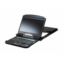 ATEN 4-Port USB HDMI Multi-View Dual Rail WideScreen LCD KVM Switch