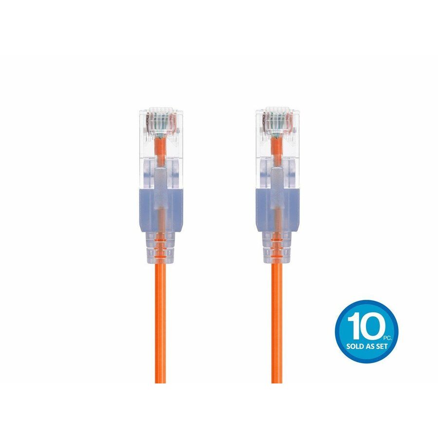 Monoprice SlimRun Patch UTP Category 6a Network Cable