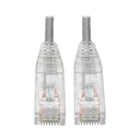 Eaton Tripp Lite Series Cat6 Gigabit Snagless Slim UTP Ethernet Cable (RJ45 M/M), PoE, Gray, 15 ft. (4.57 m)