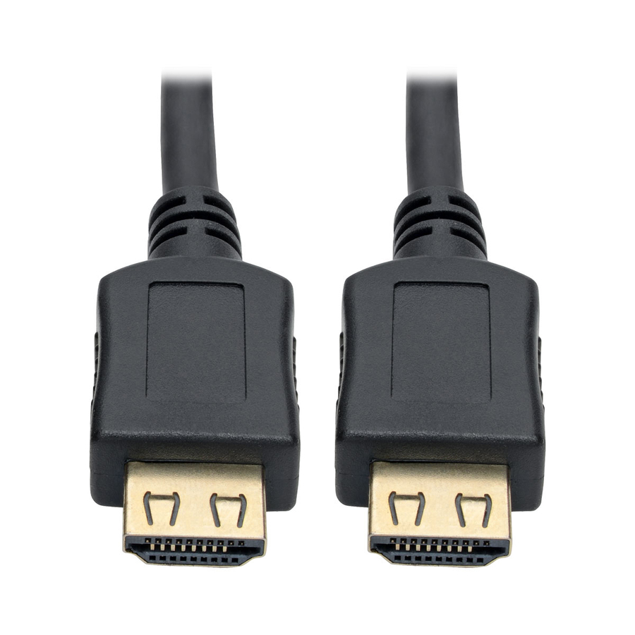 Eaton Tripp Lite Series High-Speed HDMI Cable, Gripping Connectors, 4K (M/M), Black, 10 ft. (3.05 m)