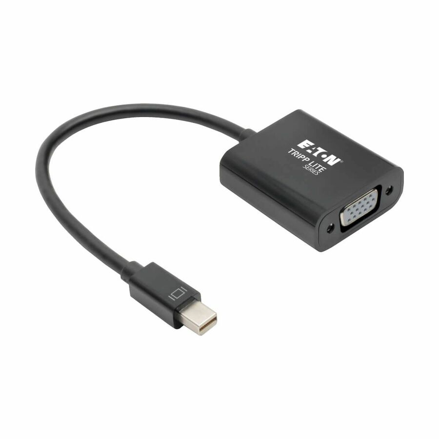 Eaton Tripp Lite Series Keyspan Mini DisplayPort to Active VGA Adapter, Video Converter, DP1.2, (M/F), Black, 6-in. (15.24 cm)