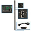 Tripp Lite by Eaton PDU 1.9kW Single-Phase Switched PDU LX Platform Outlet Monitoring 120V Outlets (24 NEMA 5-15/20R) L5-20P Plug 0U TAA