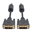 Eaton Tripp Lite Series DVI Single Link Cable, Digital TMDS Monitor Cable (DVI-D M/M), 20 ft. (6.09 m)