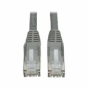 Eaton Tripp Lite Series Cat6 Gigabit Snagless Molded (UTP) Ethernet Cable (RJ45 M/M), PoE, Gray, 35 ft. (10.67 m)