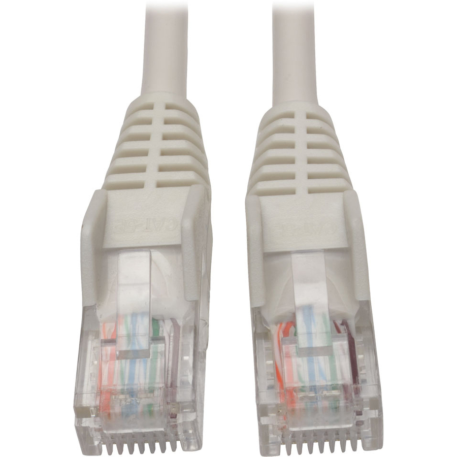 Eaton Tripp Lite Series Cat5e 350 MHz Snagless Molded (UTP) Ethernet Cable (RJ45 M/M), PoE - White, 6 ft. (1.83 m)